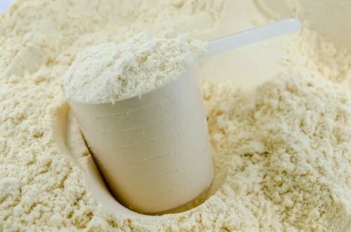 Cupă cu cazeinat de calciu