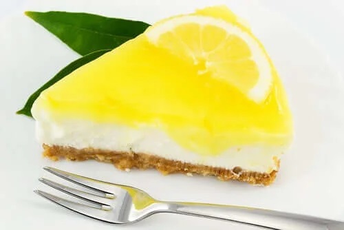 Cheesecake fără zahăr cu lmâie