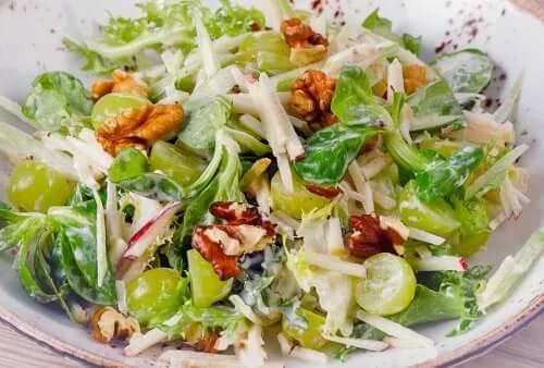 Rețetă de salată Waldorf