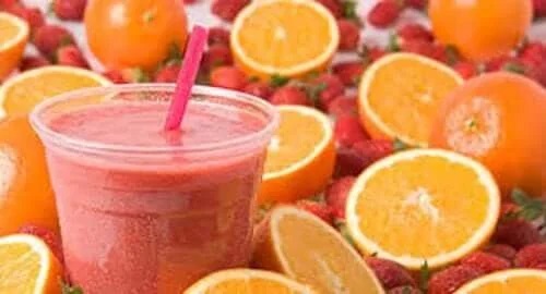 Băuturi răcoritoare cu fructe citrice