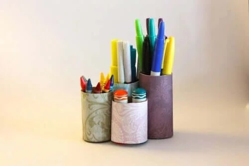 Decorațiuni ecologice din cutii