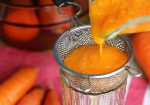 Sirop de morcovi pentru gripă