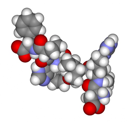 Moleculă de hormon androgen