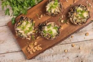 Rețetă de ciuperci umplute vegane