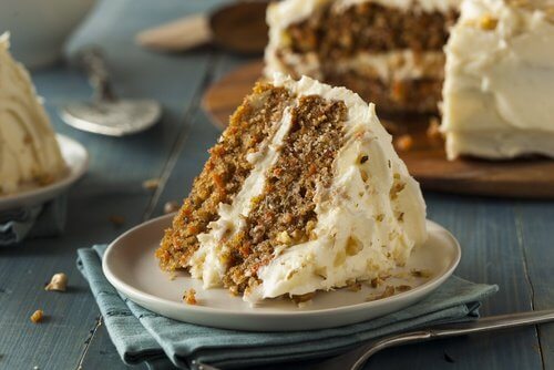Felie de tort vegan