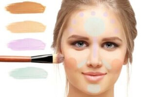Machiajul de corectare a culorii pielii: procedură