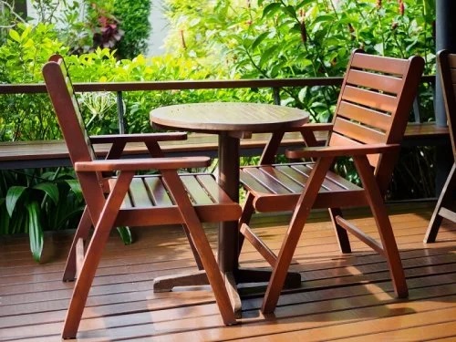 Mobilier pe terasă