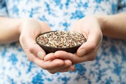 Boabe de quinoa