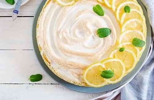 Rețetă de meringue vegan cu lămâie