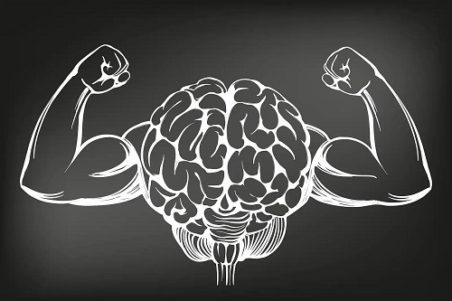 Desen cu creier puternic