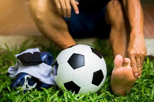 Fotbalist accidentat