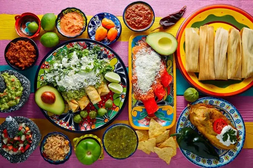 Top ingrediente în dieta mexicană