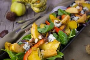 Rețetă sănătoasă de salată de legume de toamnă