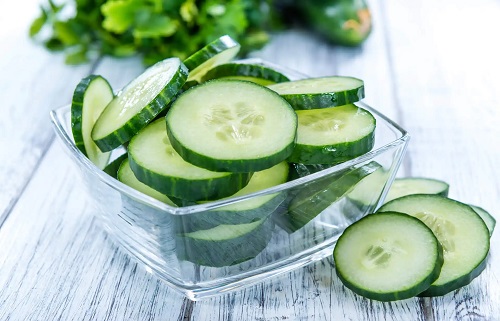 Castravetele pe lista de alimente pentru hidratare