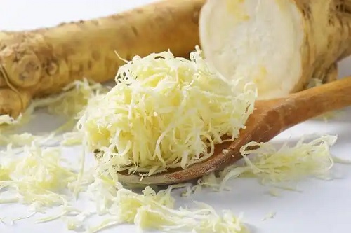 Hrean pe lista de remedii naturale pentru polipi nazali