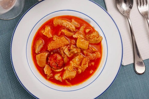 Carne de pui cu ají rocoto