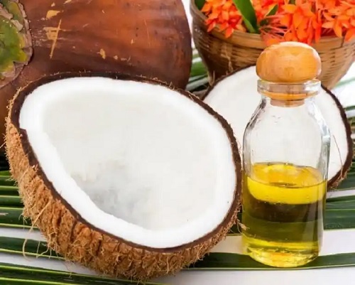 Ulei de cocos pentru a deschide culoarea părului