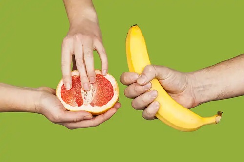 Masturbarea prin analogie cu fructe
