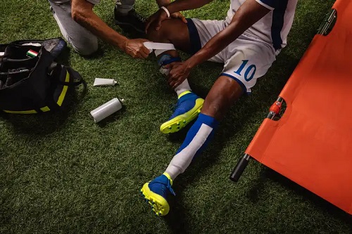 Fotbalist accidentat