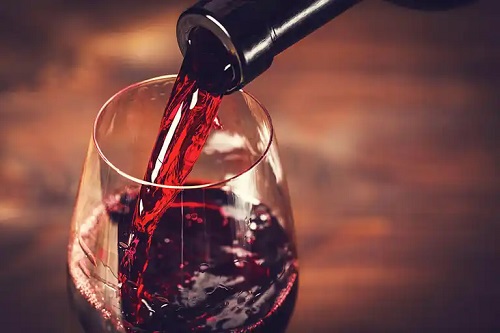 Pahar de vin roșu