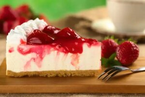 Rețetă de cheesecake în friteuza cu aer cald
