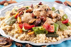 Rețetă de cuscus cu pui