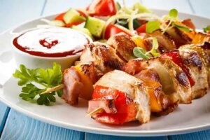 Rețeta de frigărui de pui delicioase