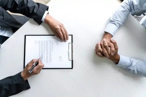 Semnarea unui contract de muncă