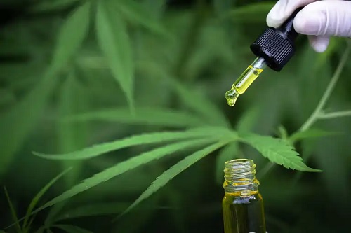 Pipetă cu ulei CBD