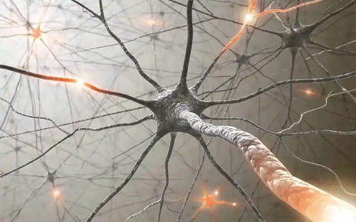 Neuron afectat de scleroza multiplă