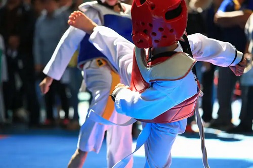 Practicanți de taekwondo
