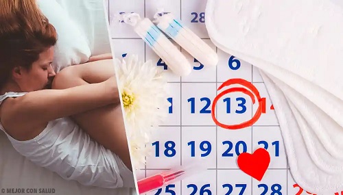 Femeie la menstruație