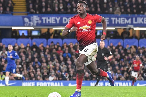 Paul Pogba de la Manchester