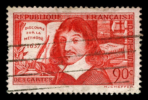 Bancnotă cu René Descartes