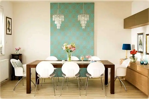 Tapetul geometric în decorarea casei