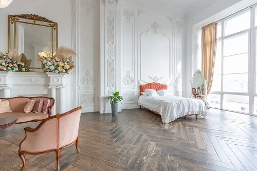 Design de dormitor în stil clasic