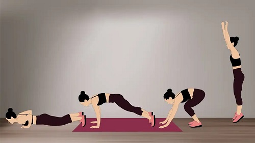 Execuție burpees