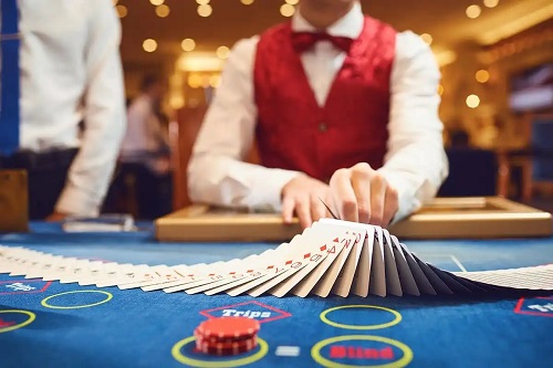 Dependent de jocuri de noroc în cazinou