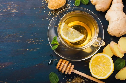 Infuzie de ghimbir cu lămâie și miere