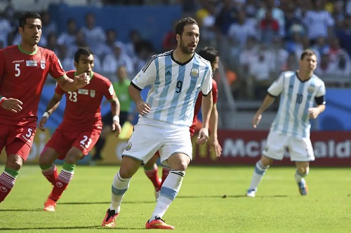 Fotbalistul Gonzalo Higuaín
