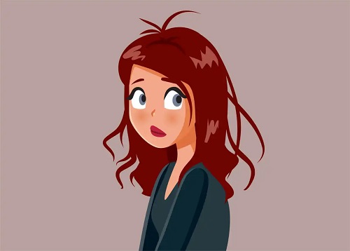 Păr afectat de umezeală