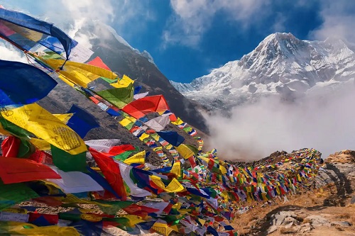 Peisaj din Himalaya