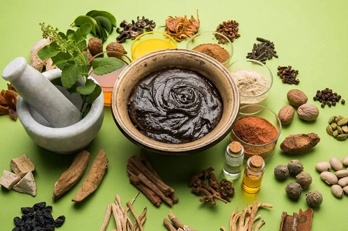 Ingrediente pentru gemul chyawanprash