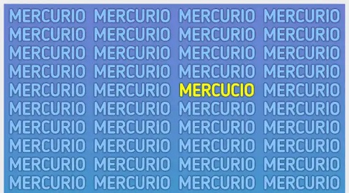 Schimbarea termenului mercurio