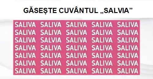 Testează-ți ochii: găsește cuvântul diferit în mai puțin de 7 secunde
