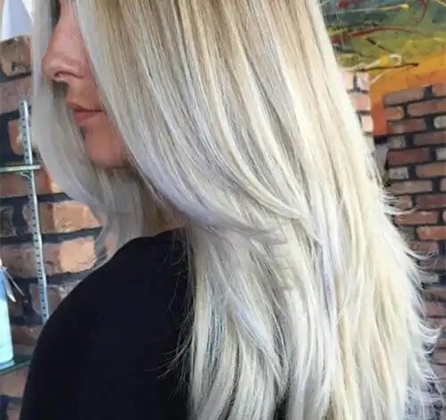 Tunsori la modă pe păr blond