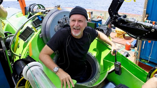 James Cameron pe Deepsea Challenger